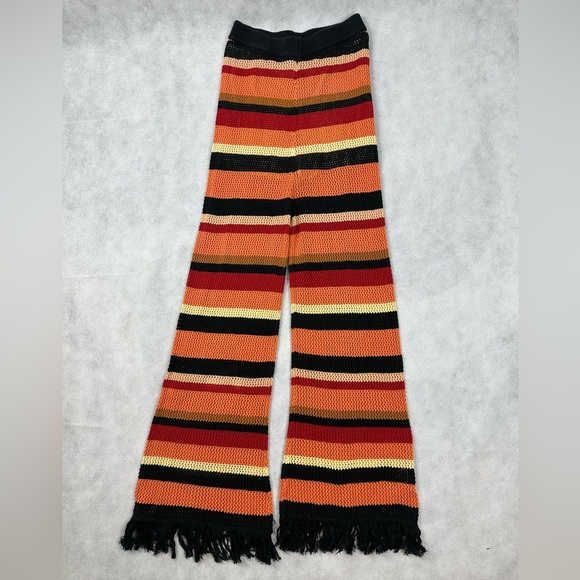 Free People Pants - Free People size Small Ladies Mesh holey knitted Festival Trousers